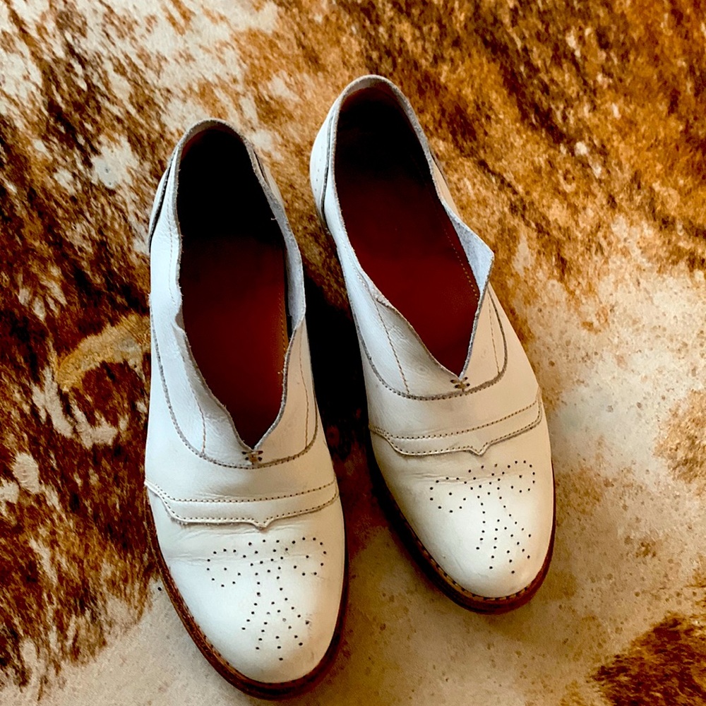 Vero cuoio Italian leather women shoes, used like new